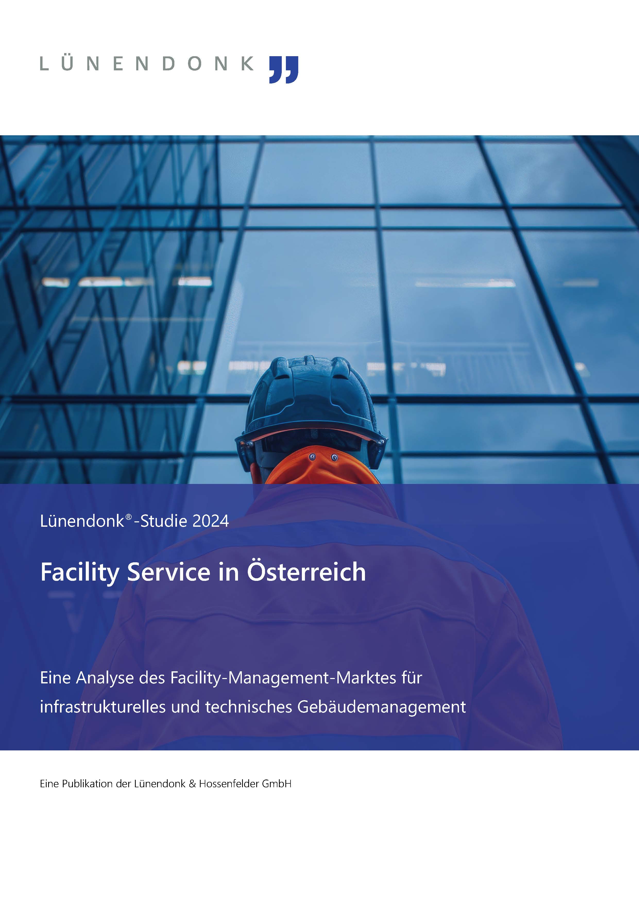Die Lünendonk-Studie "Facility Service in Österreich" bietet relevante Kennzahlen, Daten, Entwicklungen und Insights zum Markt für Gebäudedienstleistungen in Österreich, basierend auf den umfassenden Angaben von 26 Dienstleistern.