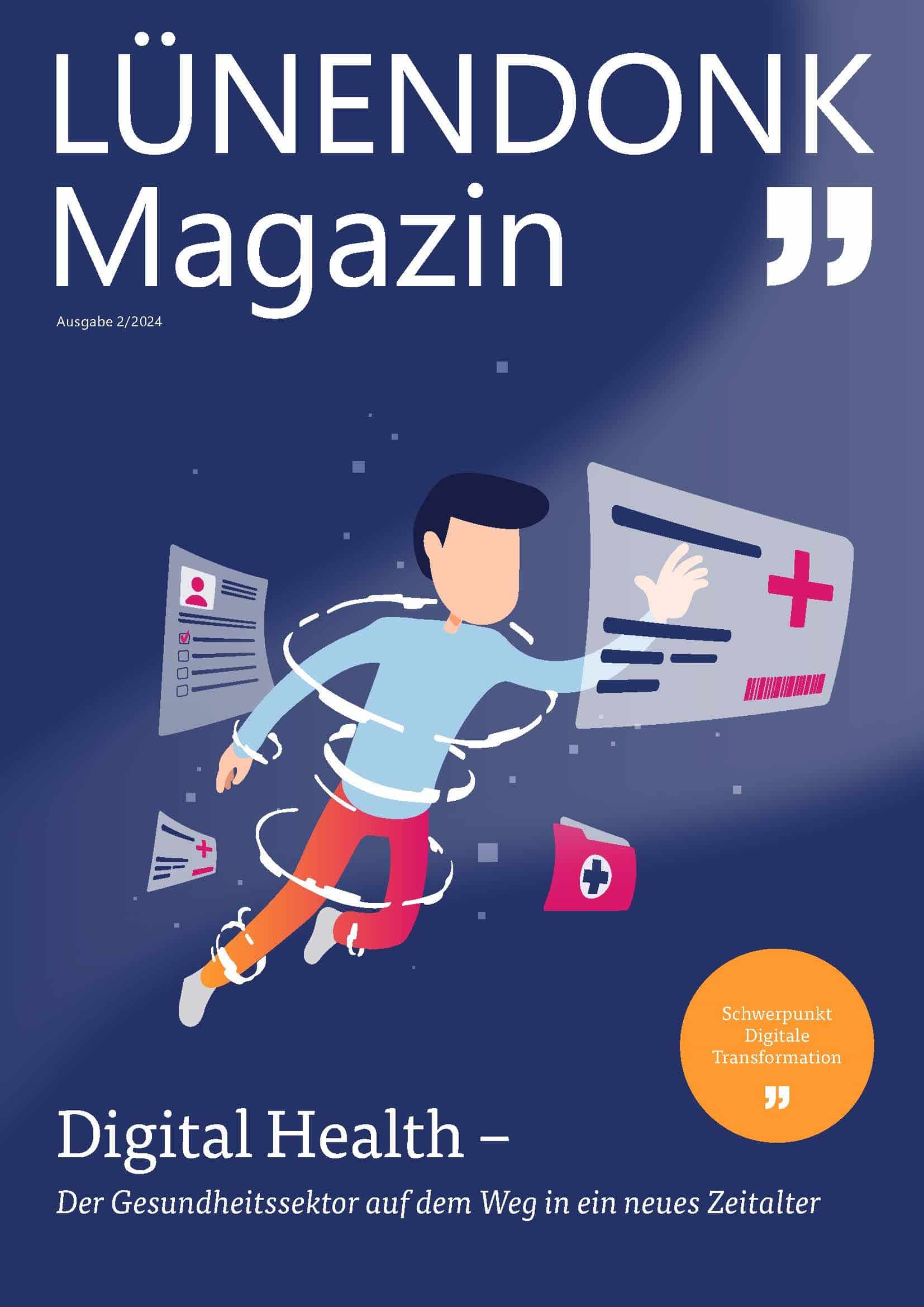 Wo stehen Unternehmen der Gesundheitswirtschaft beim Thema Digitalisierung? Erfahren Sie mehr im neuen Lünendonk-Magazin.